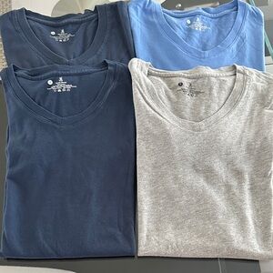 Psycho Bunny Short Sleeve Tees - Blue, Navy, Gray